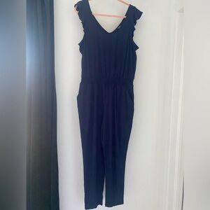 Reitmans Elegant Navy blue Jumpsuit size L
